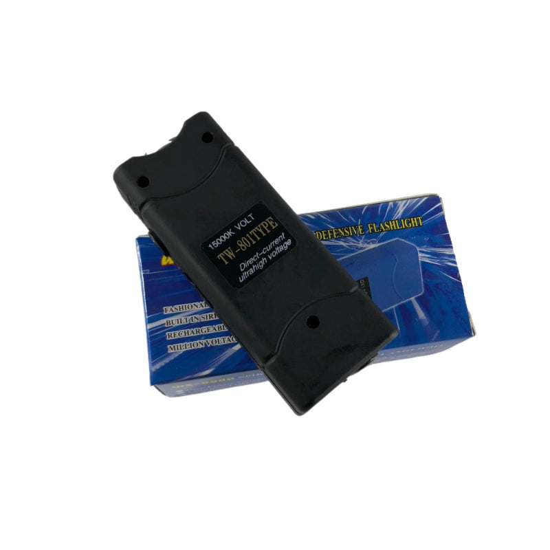 801 Portable Electric Shock Function Rechargeable With LED Flashlight