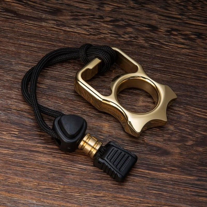 New Brass Knuckle Bottle Opener