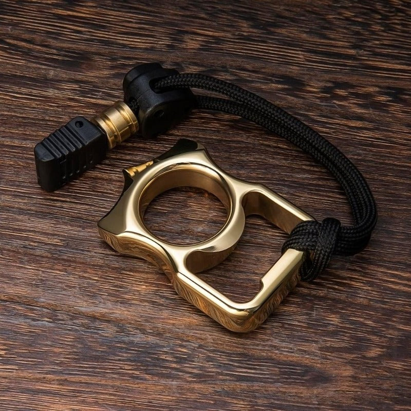 New Brass Knuckle Bottle Opener