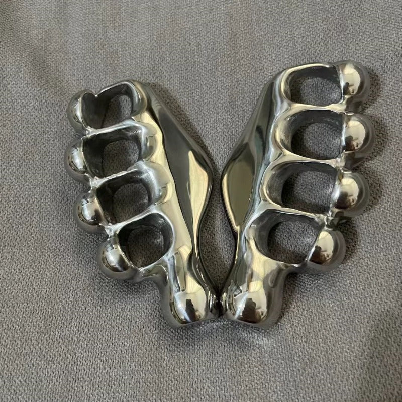 Handmade 304 Stainless Steel Material Brass Knuckles  with High-gloss Polishing