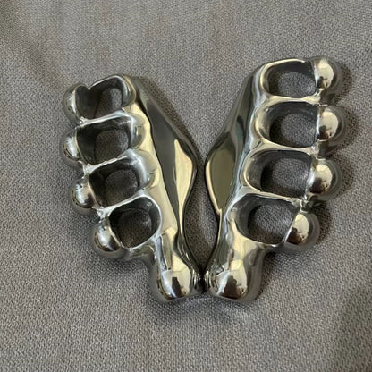 Handmade 304 Stainless Steel Material Brass Knuckles  with High-gloss Polishing