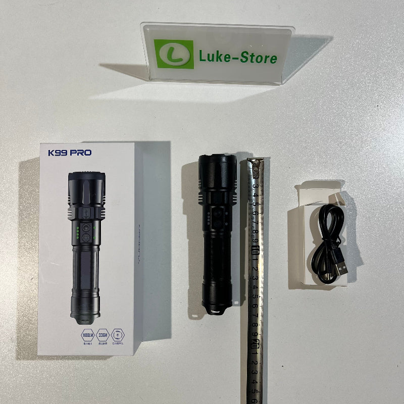 K99/K98 pro Portable Electric Shock Function Rechargeable With LED Flashlight