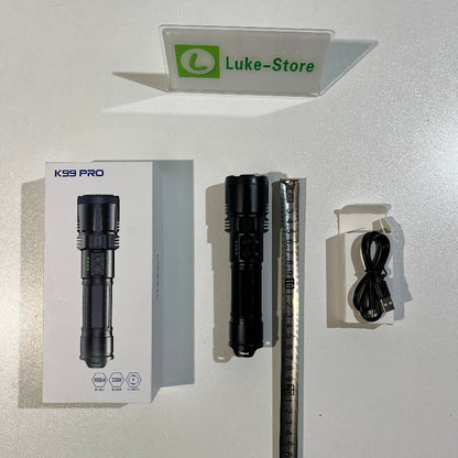 K99/K98 pro Portable Electric Shock Function Rechargeable With LED Flashlight