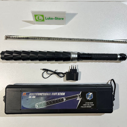 CH-168 Baton Electric Shock Function Rechargeable With LED Flashlight