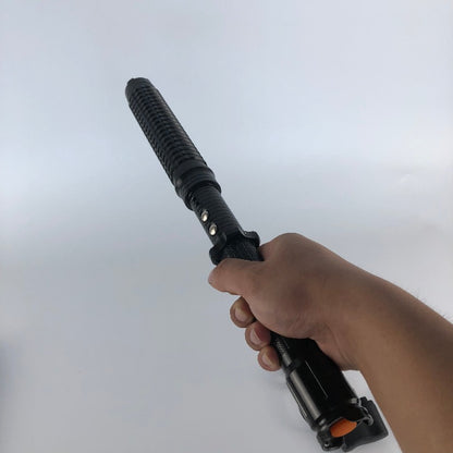 X10 Baton Portable Electric Shock Function Rechargeable With LED Flashlight
