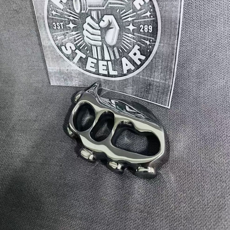 Handmade 304 Stainless Steel Material Brass Knuckles  with High-gloss Polishing