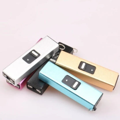1502 Portable Electric Shock Function Rechargeable With LED Flashlight