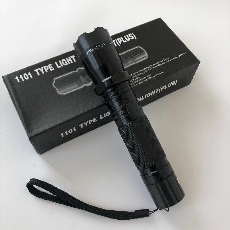 1101 Portable Electric Shock Function Rechargeable With LED Flashlight