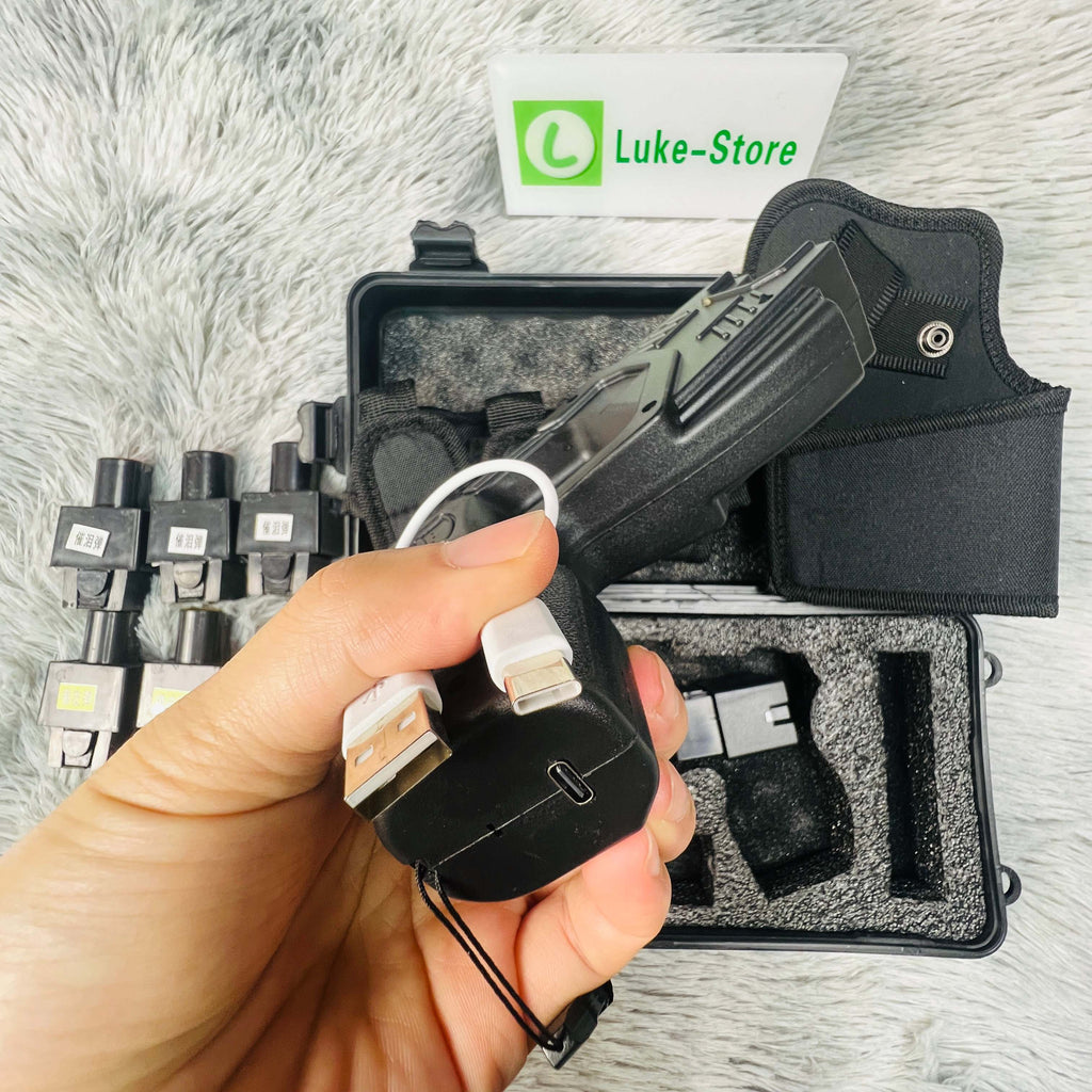 Portable Electric Shock Function Rechargeable With With Aiming Laser