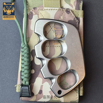 TC21 Titanium Alloy Knuckle Dusters Solid EDC Alloy Knuckle Dusters