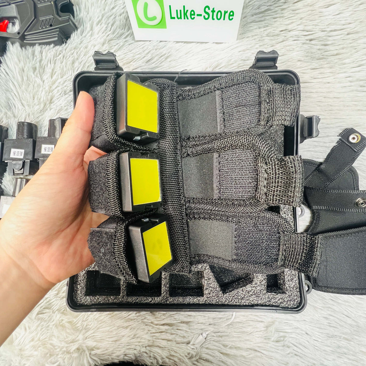 Portable Electric Shock Function Rechargeable With With Aiming Laser