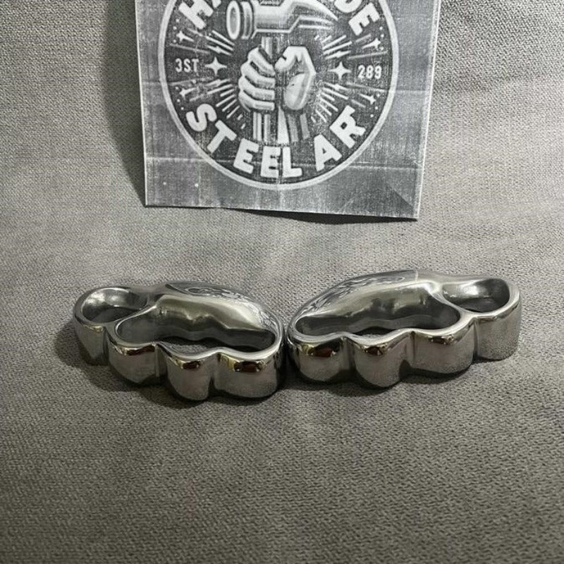 Handmade 304 Stainless Steel Material Brass Knuckles  with High-gloss Polishing