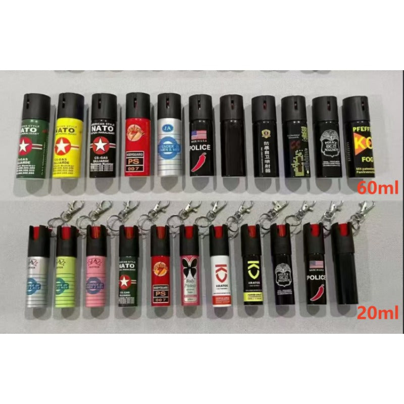 Pepper Sprays 20 ML-110 ML Pepper Fog Sprays Gel Spray