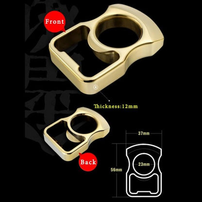 New Brass Knuckle Bottle Opener