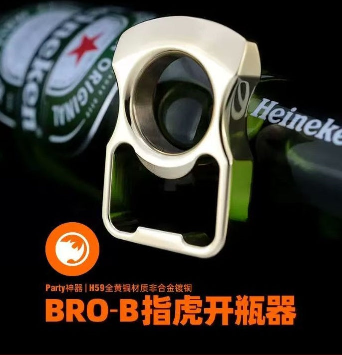 New Brass Knuckle Bottle Opener