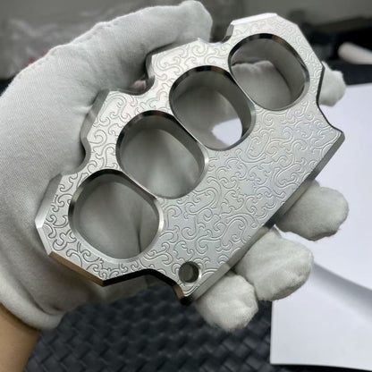 304 Stainless Steel Material Brass Knuckles CNC Engraved