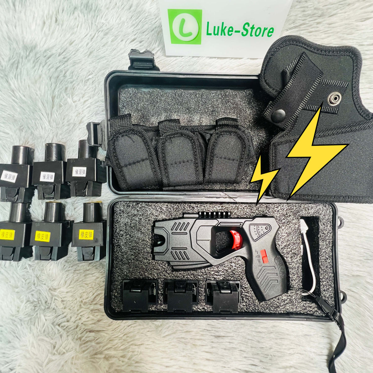 Portable Electric Shock Function Rechargeable With With Aiming Laser