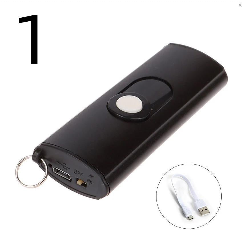 1602 Portable Electric Shock Function Rechargeable With LED Flashlight