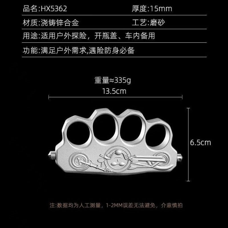 Zinc Alloy Brass Knuckles CNC