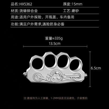 Zinc Alloy Brass Knuckles CNC