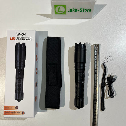 W-04 Portable Electric Shock Function Rechargeable With LED Flashlight
