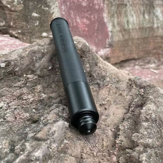 21,26 Inches Manual Telescopic Baton Portable Mechanical Expandable Baton Anti-Slip Self Defense Stick for Personal Protection