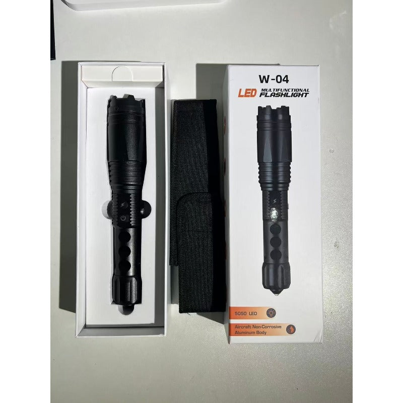 W-04 Portable Electric Shock Function Rechargeable With LED Flashlight