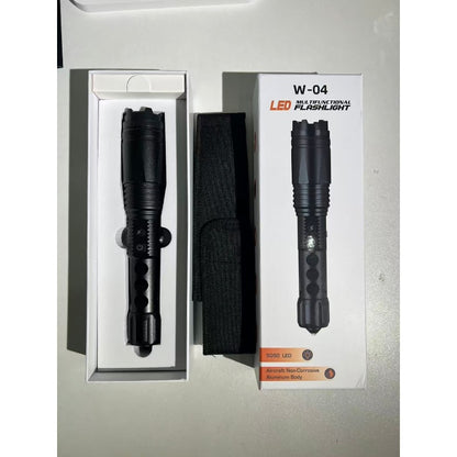 W-04 Portable Electric Shock Function Rechargeable With LED Flashlight