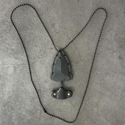 Outdoor Mini EDC Pocket Necklace Tool Knuckle Knife