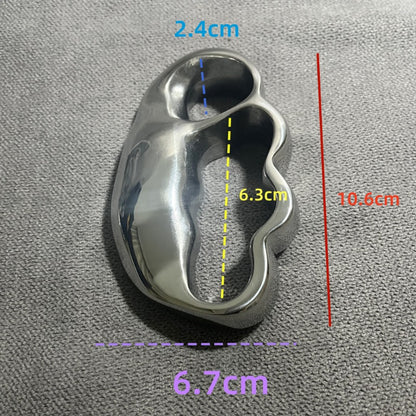 Handmade 304 Stainless Steel Material Brass Knuckles  with High-gloss Polishing