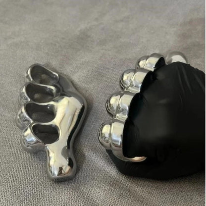 Handmade 304 Stainless Steel Material Brass Knuckles  with High-gloss Polishing