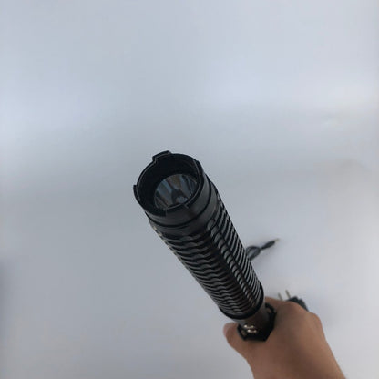 X10 Baton Portable Electric Shock Function Rechargeable With LED Flashlight