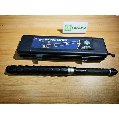 CH-168 Baton Electric Shock Function Rechargeable With LED Flashlight