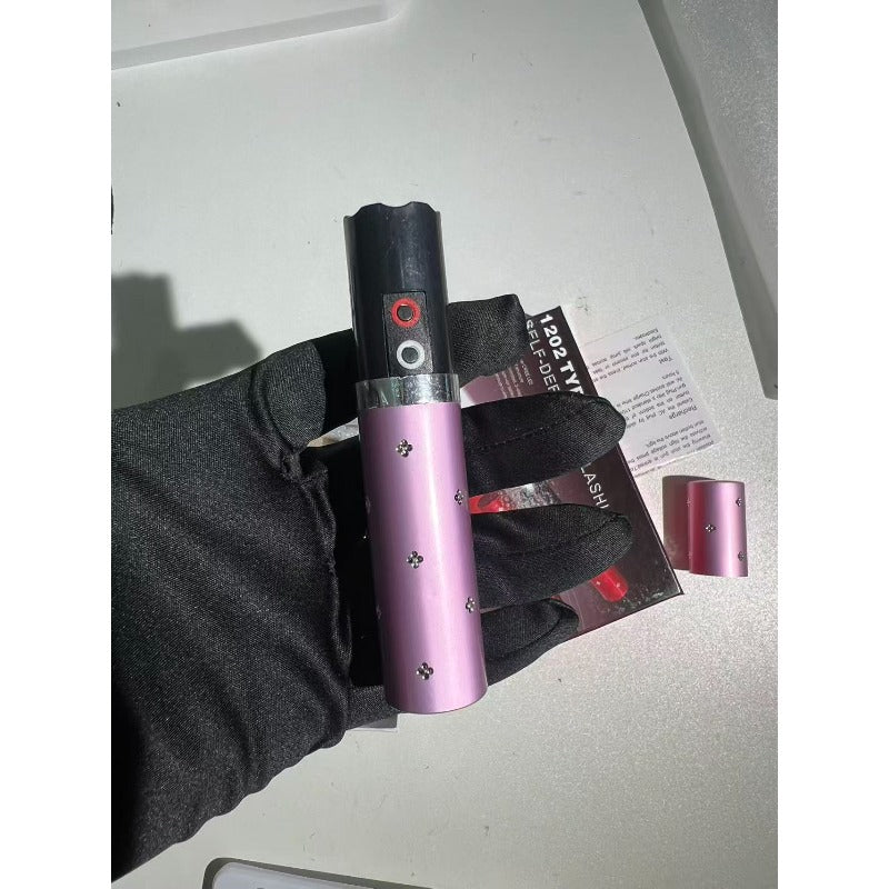 1202 Portable Electric Shock Function Rechargeable With LED Flashlight