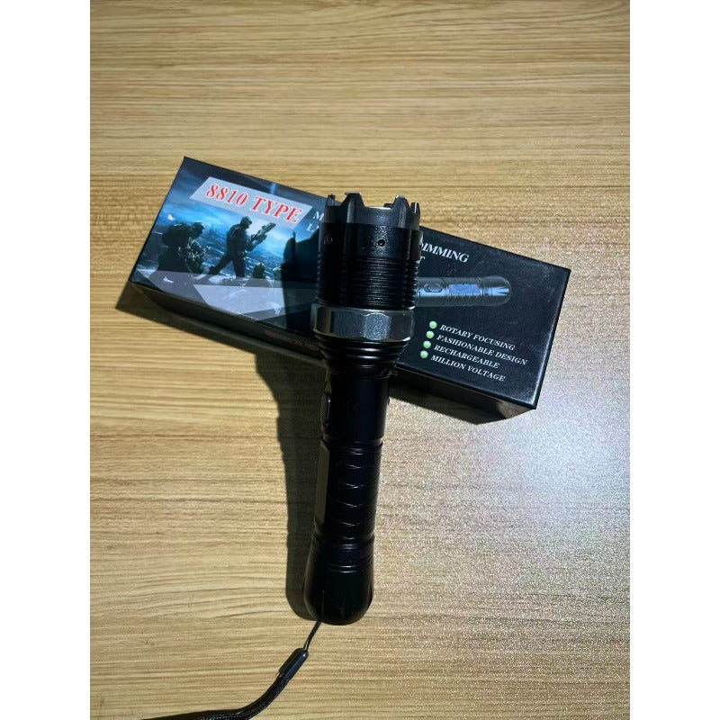 8810 Portable Electric Shock Function Rechargeable With LED Flashlight