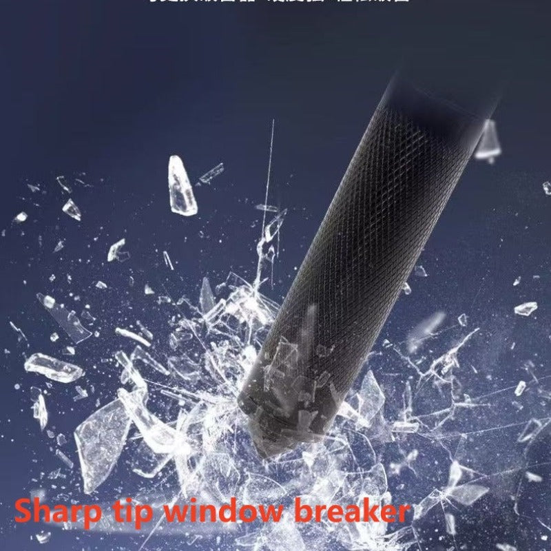 19.5 Inches Manual Telescopic Baton Portable Expandable Baton Anti-Slip Self Defense Stick for Personal Protection