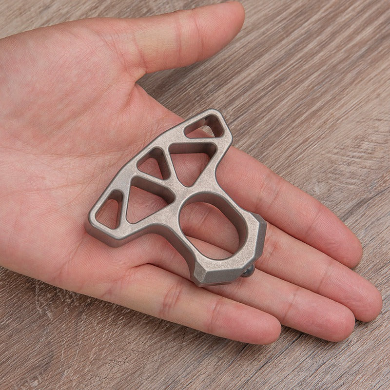 Summer Stonewash Stainless Steel Knuckledusters