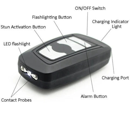 1801 Key Portable Electric Shock Function Rechargeable With LED Flashlight