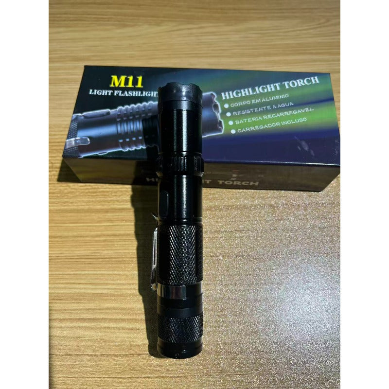 M11 Portable Electric Shock Function Rechargeable With LED Flashlight