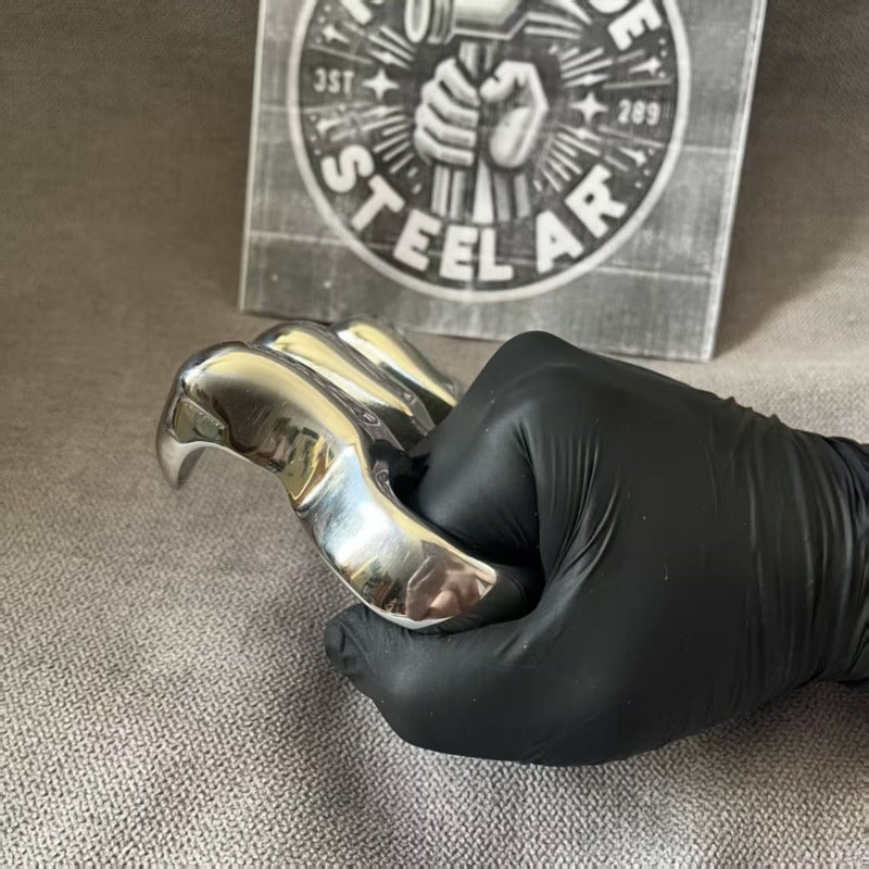 Handmade 304 Stainless Steel Material Brass Knuckles  with High-gloss Polishing