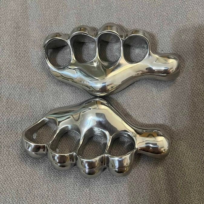 Handmade 304 Stainless Steel Material Brass Knuckles  with High-gloss Polishing