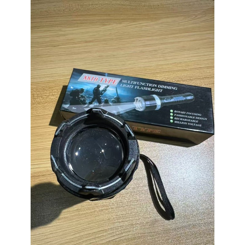 8810 Portable Electric Shock Function Rechargeable With LED Flashlight