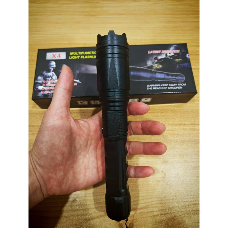 X4 Portable Electric Shock Function Rechargeable With LED Flashlight