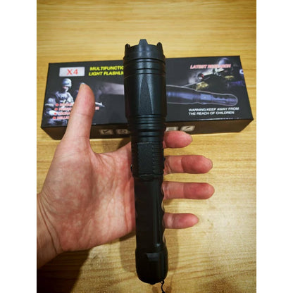X4 Portable Electric Shock Function Rechargeable With LED Flashlight