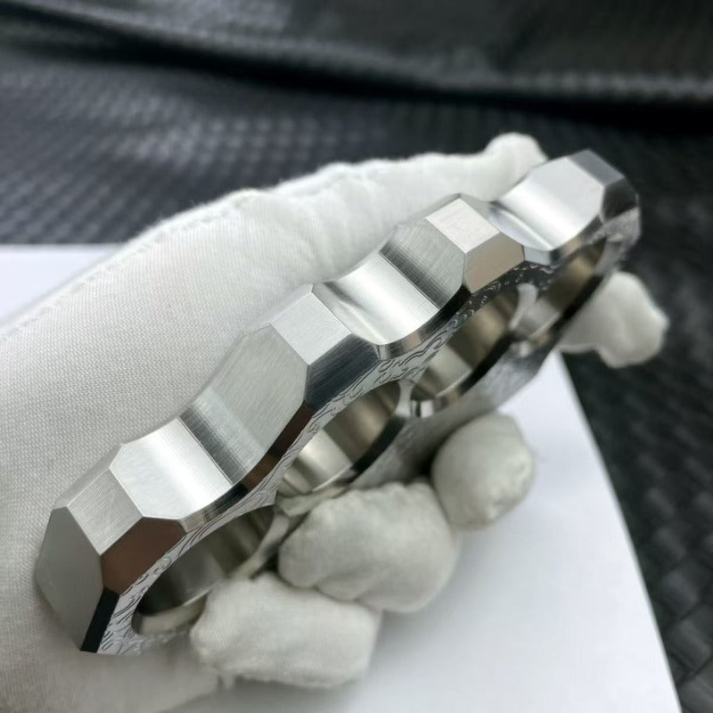 304 Stainless Steel Material Brass Knuckles CNC Engraved