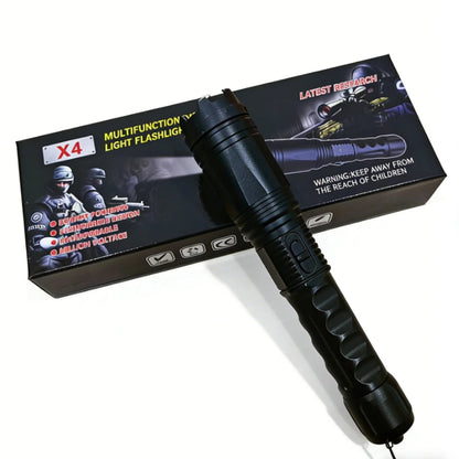 X4 Portable Electric Shock Function Rechargeable With LED Flashlight