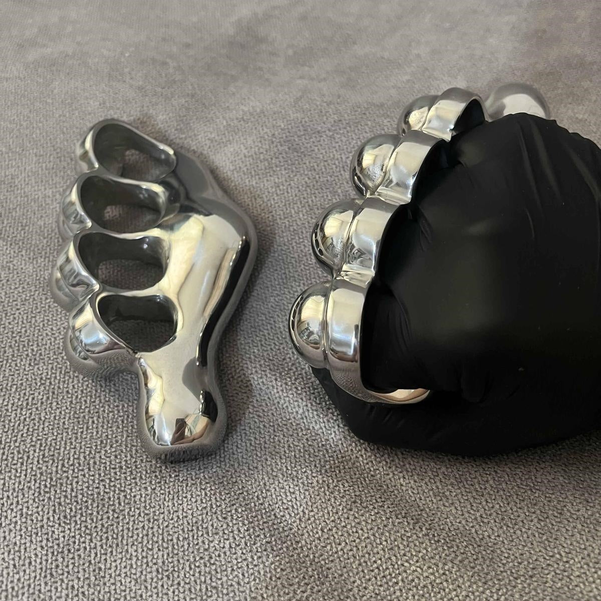 Handmade 304 Stainless Steel Material Brass Knuckles  with High-gloss Polishing