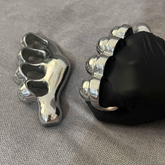 Handmade 304 Stainless Steel Material Brass Knuckles  with High-gloss Polishing