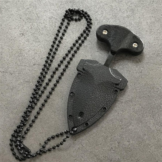 Outdoor Mini EDC Pocket Necklace Tool Knuckle Knife