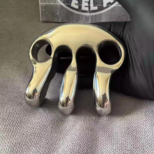 Handmade 304 Stainless Steel Material Brass Knuckles  with High-gloss Polishing